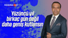 “Etkinlikler Birkaç Güne Değil Daha Geniş Bir Zamana Yayılmalı”