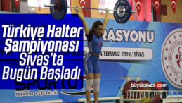 Türkiye Halter Şampiyonası Bugün Başladı