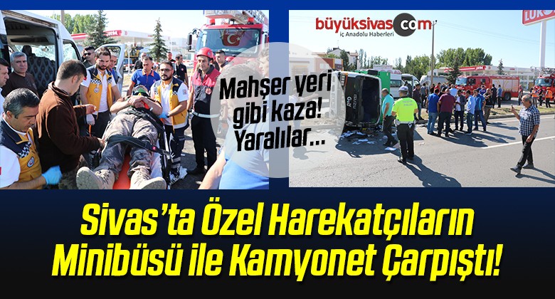 Göreve Giden Özel Harekat Polisleri Kaza Yaptı!