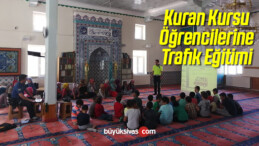 Kuran Kursu Öğrencilerine Trafik Eğitimi