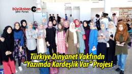 TDV’den “Yazımda Kardeşlik Var” Projesi