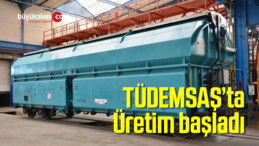 TÜDEMSAŞ Yük Vagonu Prototipi İçin Üretime Başladı