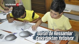 Gürün’de Ressamlar Çekirdekten Yetişiyor