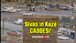 Sivas’ın iki günde Bir Trafik Kazası Olan Caddesinde Artık Önlem Alınsın