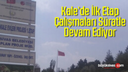 Kale’de İlk Etap Çalışmaları Süratle Devam Ediyor