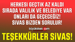 Sivas’ın Bir Numarası Her Aramada buyuksivas.com Olacak! Çalışıyoruz!