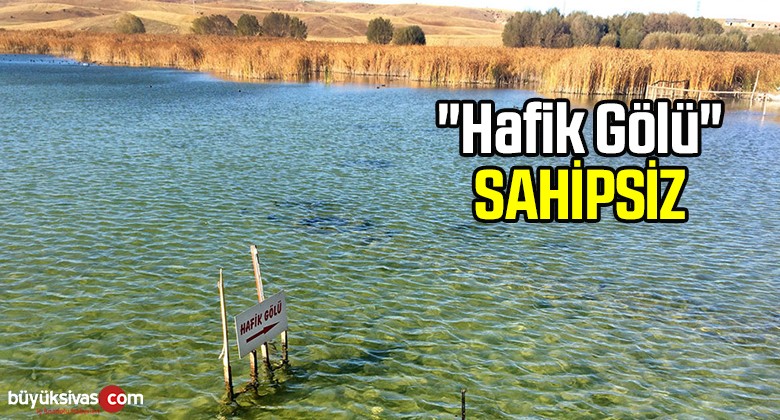 “HAFİK GÖLÜ” Sahipsiz