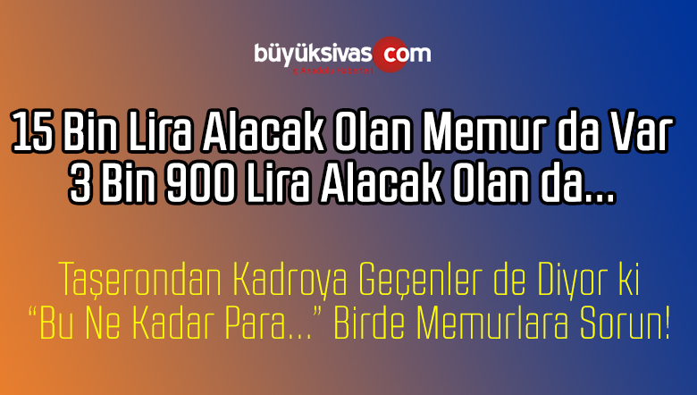 Memur Maaşları Belirlendi! Hangi Memur Ne Kadar Maaş Alacak? - Büyük ...