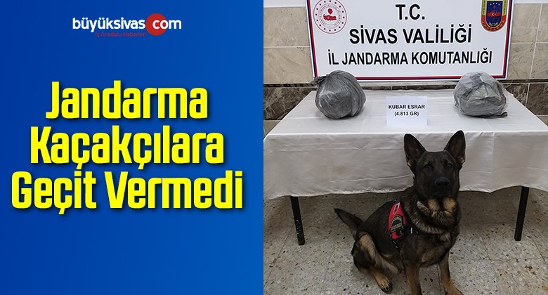 Jandarma Kaçakçılara Geçit Vermedi