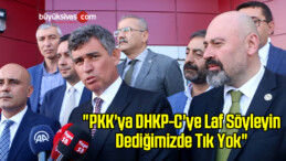 “PKK’ya DHKP-C’ye Laf Söyleyin Dediğimizde Tık Yok”