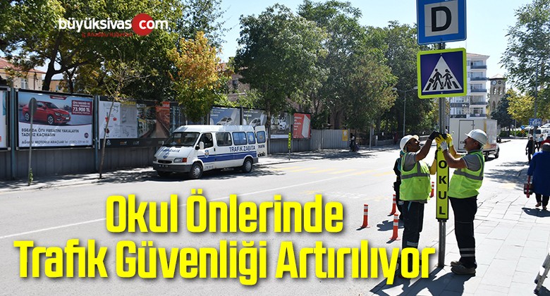 Okul Önlerinde Trafik Güvenliği Artırılıyor