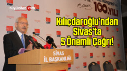 Kılıçdaroğlu Sivas’taki PM Toplantısında Konuştu