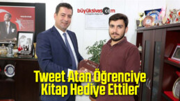 Tweet Atan Öğrenciye Kitap Hediye Ettiler