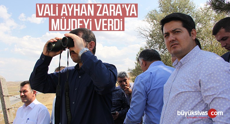 Vali Salih Ayhan Zara’da