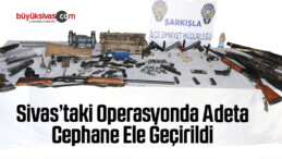 Operasyonda Adeta Cephane Ele Geçirildi