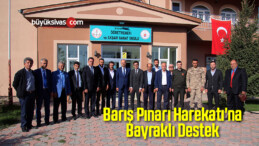 Barış Pınarı Harekatı’na Bayraklı Destek