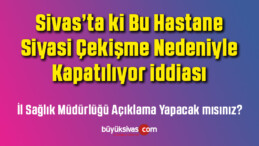 Kadıburhanettin Aile Sağlığı Merkezi Siyasi Çekişme Nedeniyle mi Kapatılıyor?