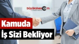 Kamuda İş Sizi Bekliyor