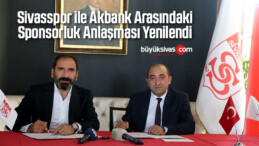 Sivasspor ile Akbank Arasındaki Sponsorluk Anlaşması Yenilendi