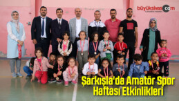 Şarkışla’da Amatör Spor Haftası Etkinlikleri