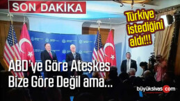Türkiye ABD Heyeti ile Yaptığı Görüşmeden istediğini Aldı! Ateşkes?