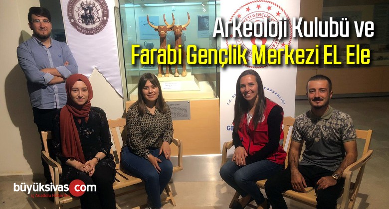 Arkeoloji Kulubü Farabi Gençlik Merkezi ile Çekim ve Etkinlik Gerçekleştirdi