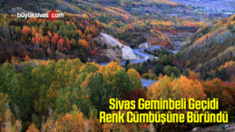 Geminbeli Geçidi Renk Cümbüşüne Büründü