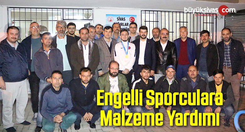 Engelli Sporculara Malzeme Yardımı