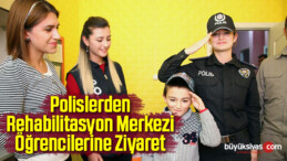 Polislerden Rehabilitasyon Merkezi Öğrencilerine Ziyaret