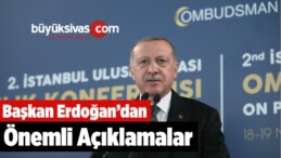 Başkan Erdoğan’dan Önemli Açıklamalar