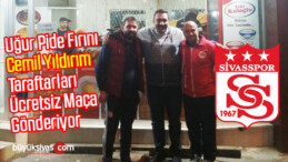 Uğur Pide Fırını işletmecisi Cemil Yıldırım’dan Sivassspor’a Jest