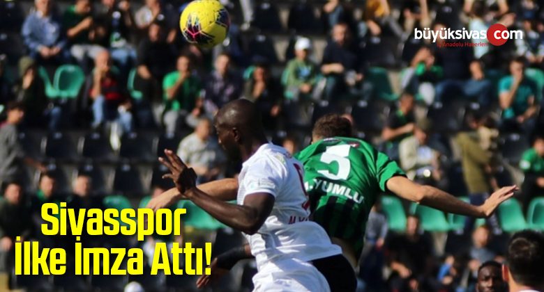 Sivasspor İlke İmza Attı!