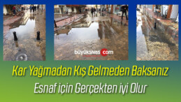 Bankalar Caddesi Esnafları Mağdur! Yağmur Yağıyor Cumburlop Oluyor