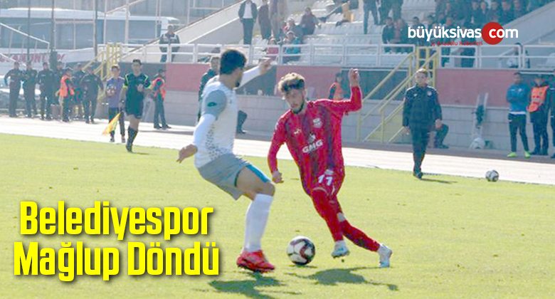 Belediyespor Mağlup Döndü