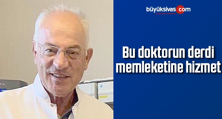 Bu Doktorun Derdi Memleketine Hizmet