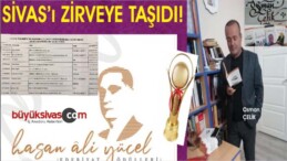 Hasan Ali Yücel Edebiyat Ödülü Yarışmasında Osman Çelik Dereceye Girdi