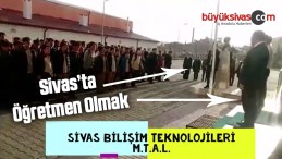 Sivas Bilişim Teknolojileri Lisesi Öğrencileri Öğretmenler Günü Sürprizi