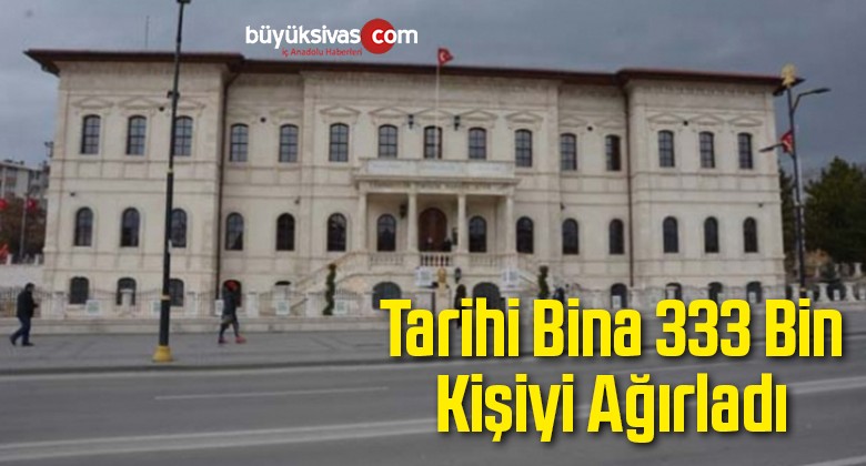 Tarihi Bina 333 Bin Kişiyi Ağırladı