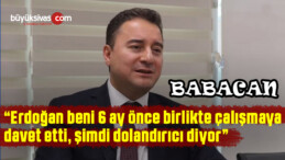 Yeni Partiyi Haftaya Kuracak Olan Ali Babacan Gündemi Değerlendirdi