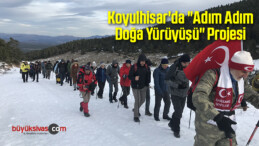 Koyulhisar’da “Adım Adım Doğa Yürüyüşü” Projesi