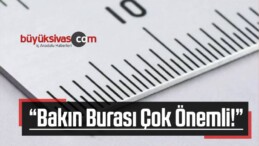 “Bakın Burası Çok Önemli!”