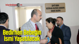 Bedirhan Bebeğin İsmi Yaşatılacak