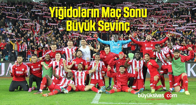 Sivasspor’dan Maç Sonu Büyük Sevinç