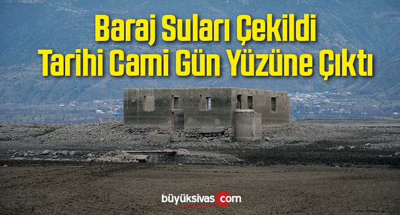 Baraj Suları Çekildi Tarihi Cami Gün Yüzüne Çıktı