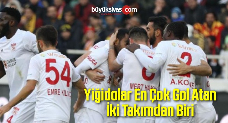 Yiğidolar En Çok Gol Atan İki Takımdan Biri