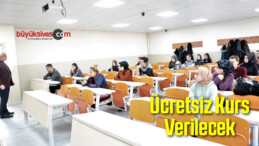 Ücretsiz Kurs Verilecek