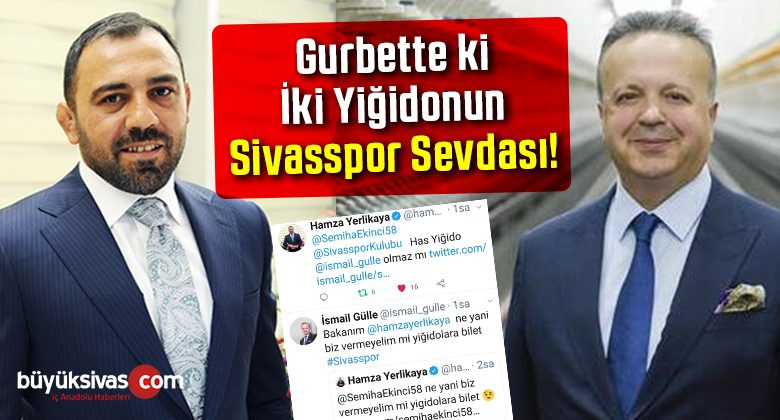 Gurbette ki İki Yiğidonun Sivasspor Sevdası! O Sene Bu Sene inşallah