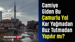 Çamurlu Yol Bırakmamaya Söz Veren Olgun Başkan Bu işi de Halleder