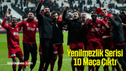 Yenilmezlik Serisi 10 Maça Çıktı