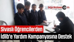 Sivaslı Öğrencilerden İdlib’e Yardım Kampanyasına Destek